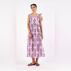 Beyond By Vera Jackie Pink Dress